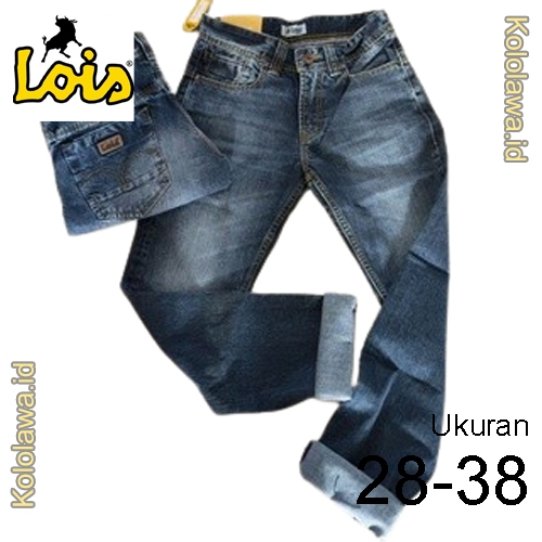 Lois Celana Jeans Pria Lois Original Straight fit jeans CFS381D