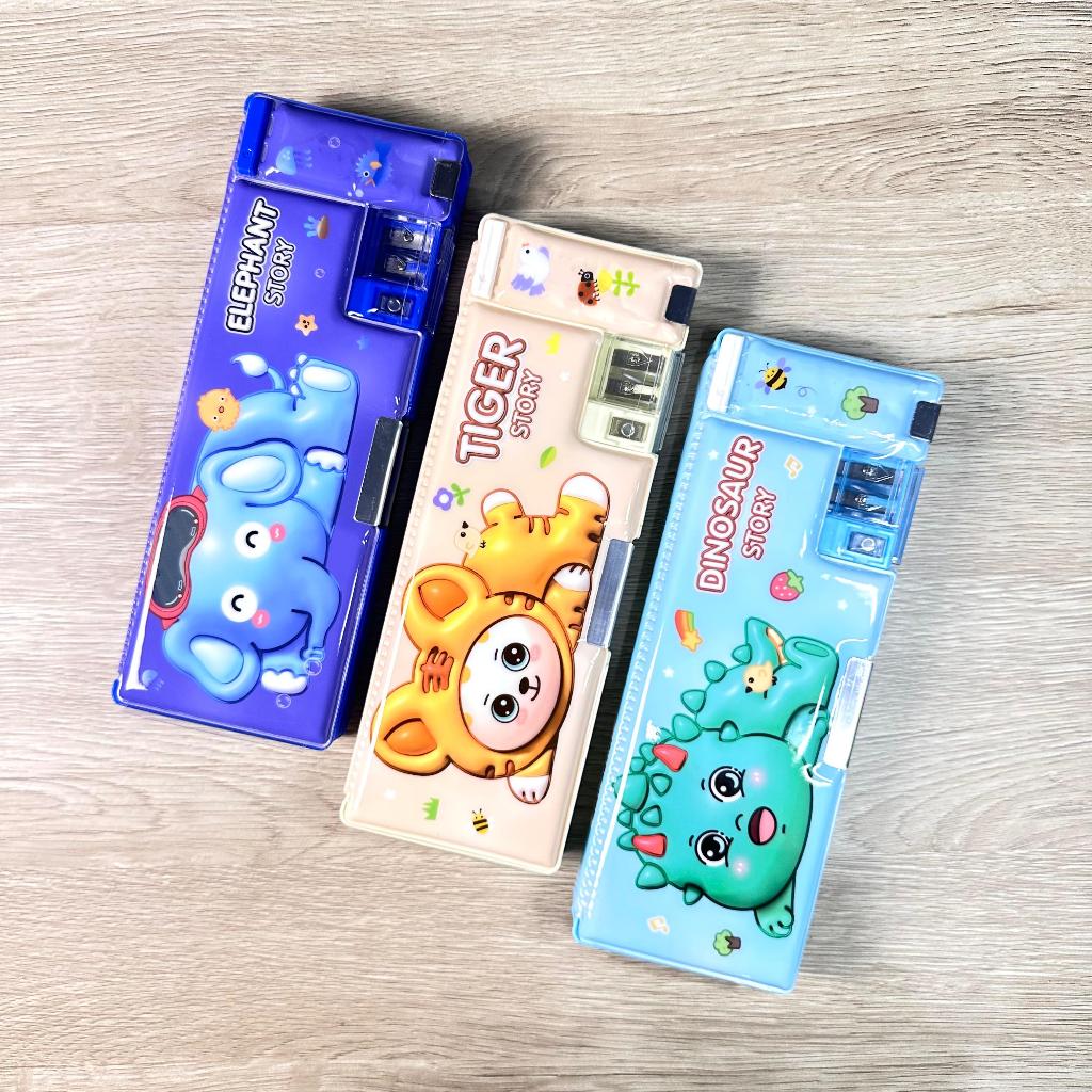 

(PCS) KOTAK PENSIL MAGNET XLG 1814-3A / KOTAK PENSIL ANIMAL