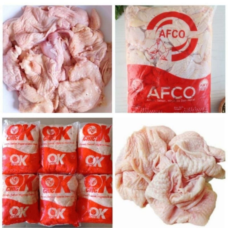 

KULIT DADA AYAM BERSIH 1KG+ AFCO OKCHIK