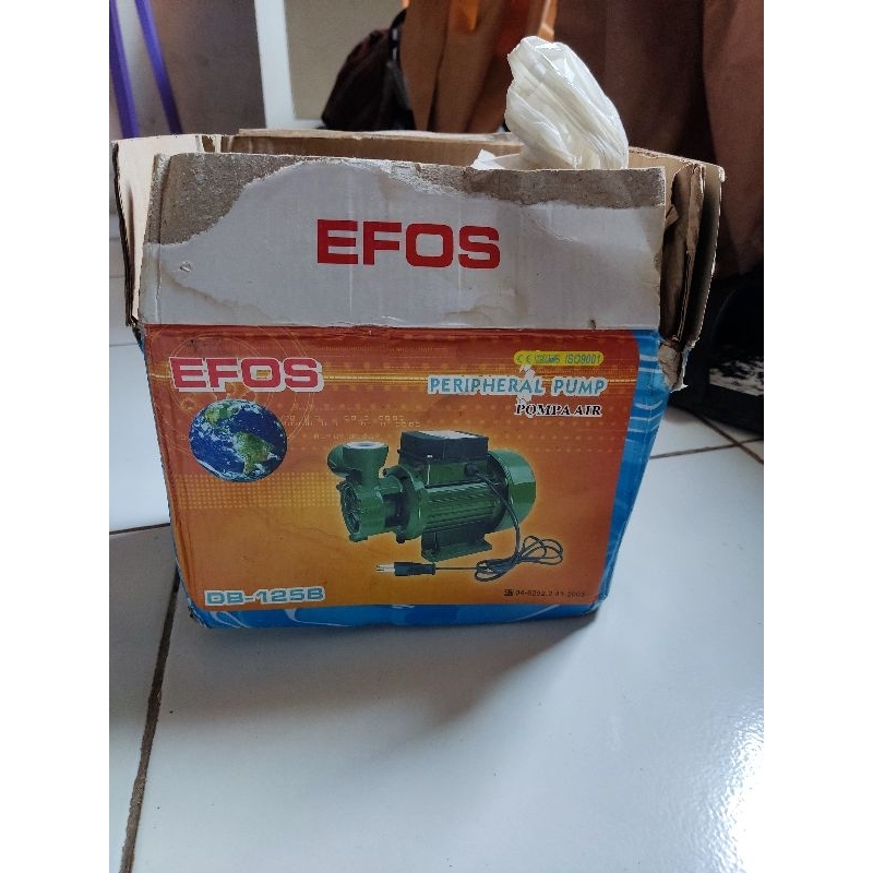 pompa listrik air sanyo merk epos DB1258 preloved bekas termurah