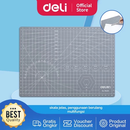

Deli Alas Potong Kertas Cutting Mat Serba Guna 78400 78401 78402