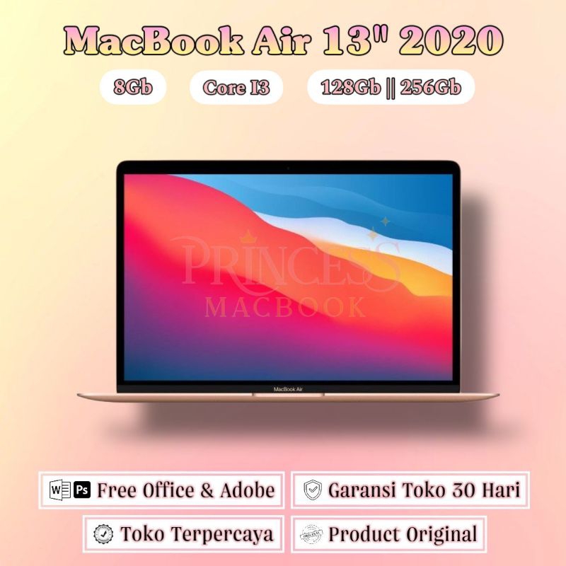 BEST PRICE MACBOOK AIR 13 INCH 2020 I3 SECOND ORIGINAL