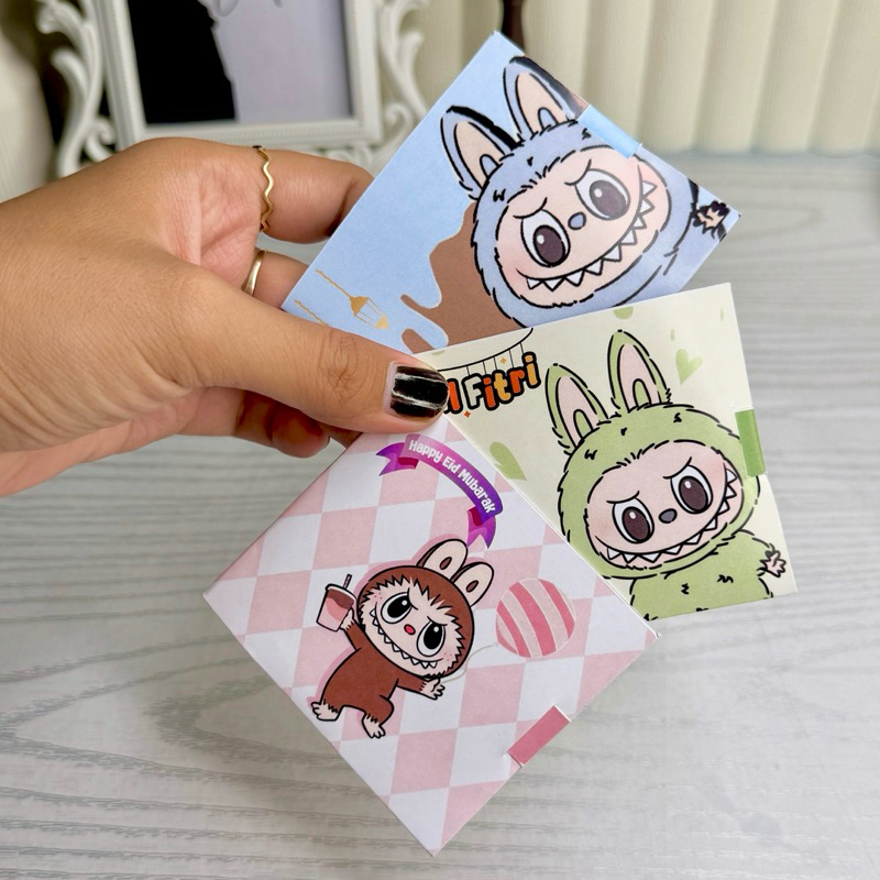 

5 pack Amplop Dompet Labubu