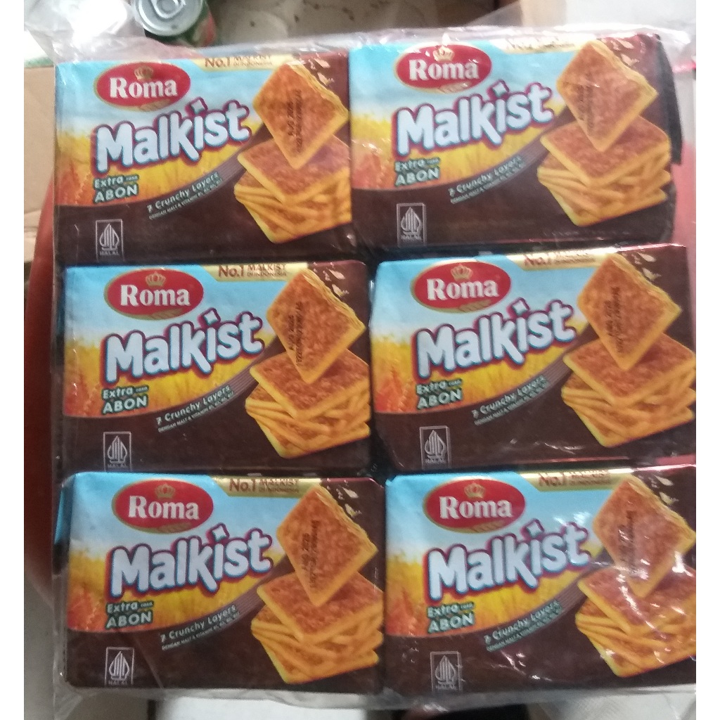 

ROMA CRACKERS MALKIST BELGIAN STYLE COKELAT PCK 105/90g