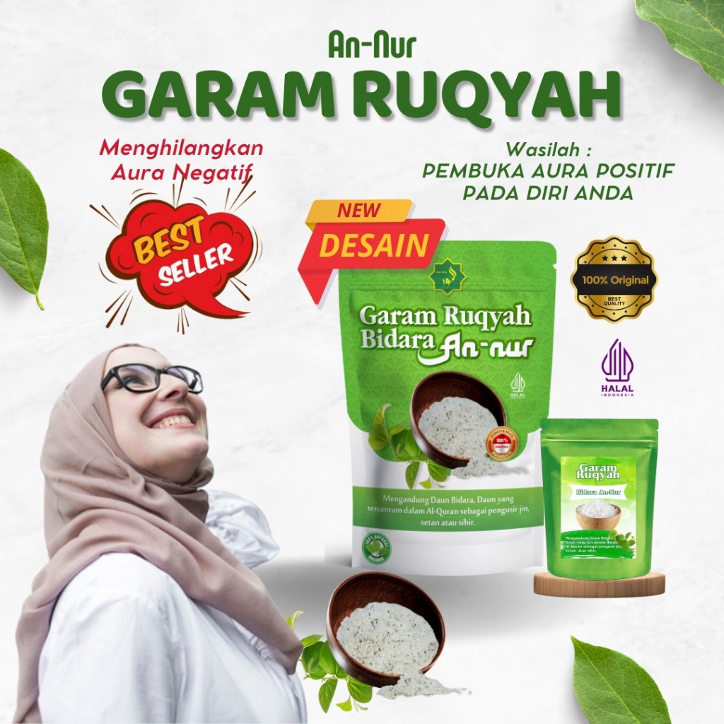 

GARAM RUQYAH BIDARA AN NUR PENANGKAL SIHIR KEBANGKRUTAN ASLI 100%