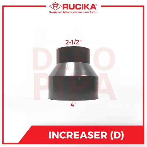 RUCIKA INCREASER / VLOK SOK 4" x 2-1/2" D