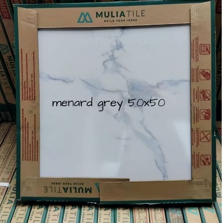 Keramik Lantai 50x50 Menard Grey
