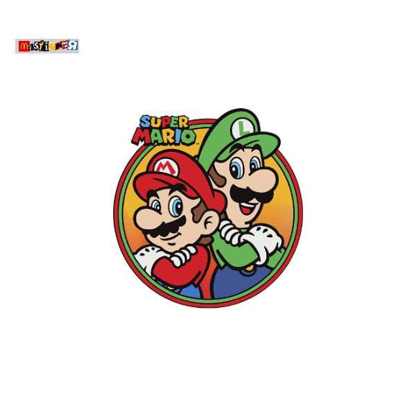 

sticker Super Mario Bros luigi graphic logo diecut stiker retro game