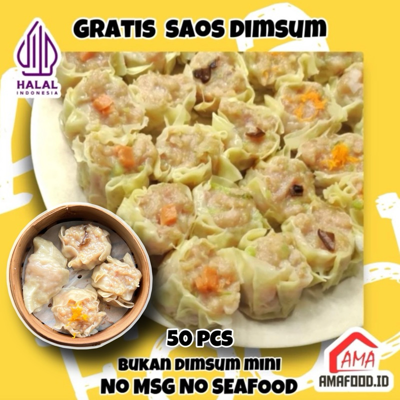 

DIMSUM AMA DIMSUM AYAM DIMSUM FROZEN isi 50