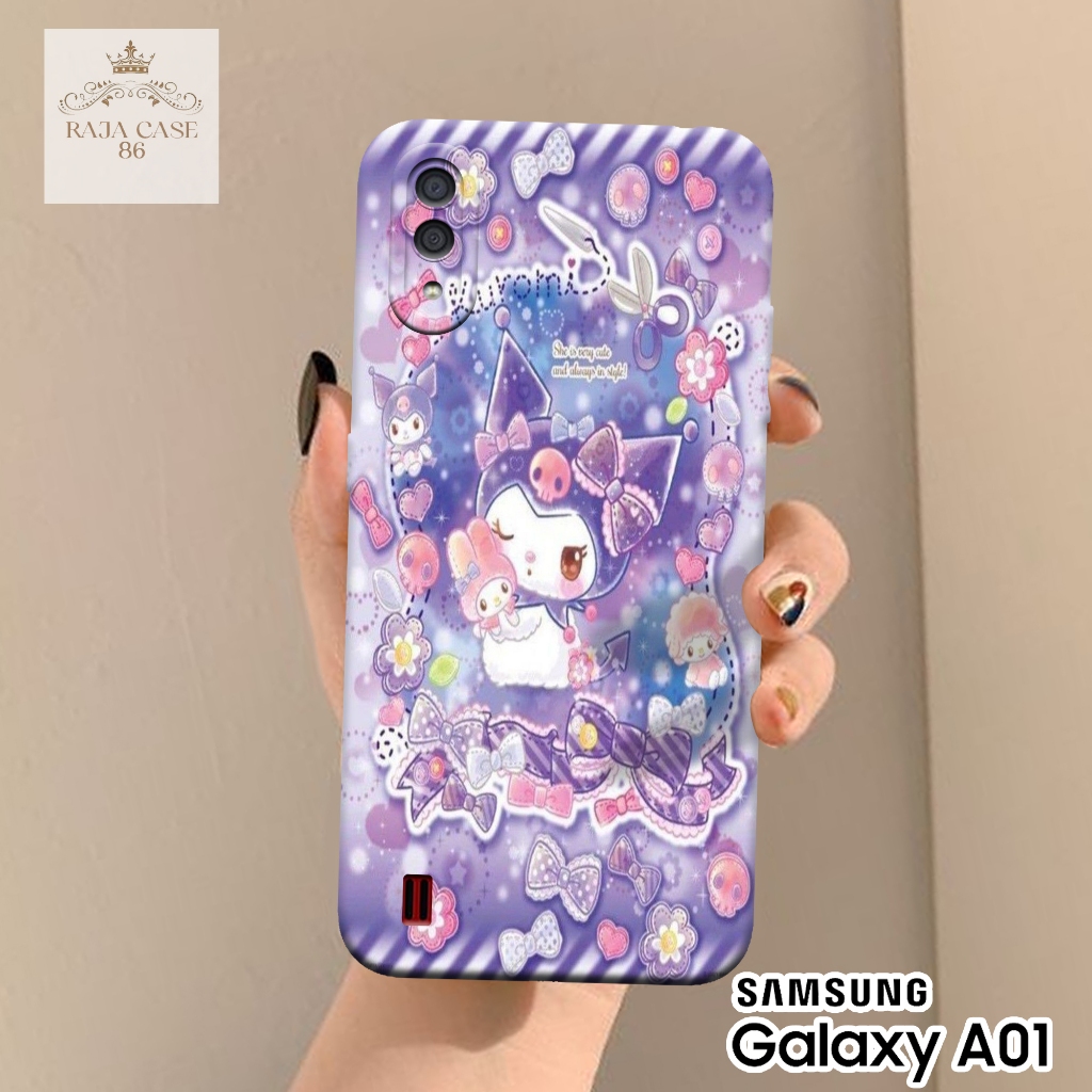 Softcase Samsung Galaxy A01 - Rajacase - Case Samsung Galaxy A01 - Motif Case Lucu - Case Samsung Ga