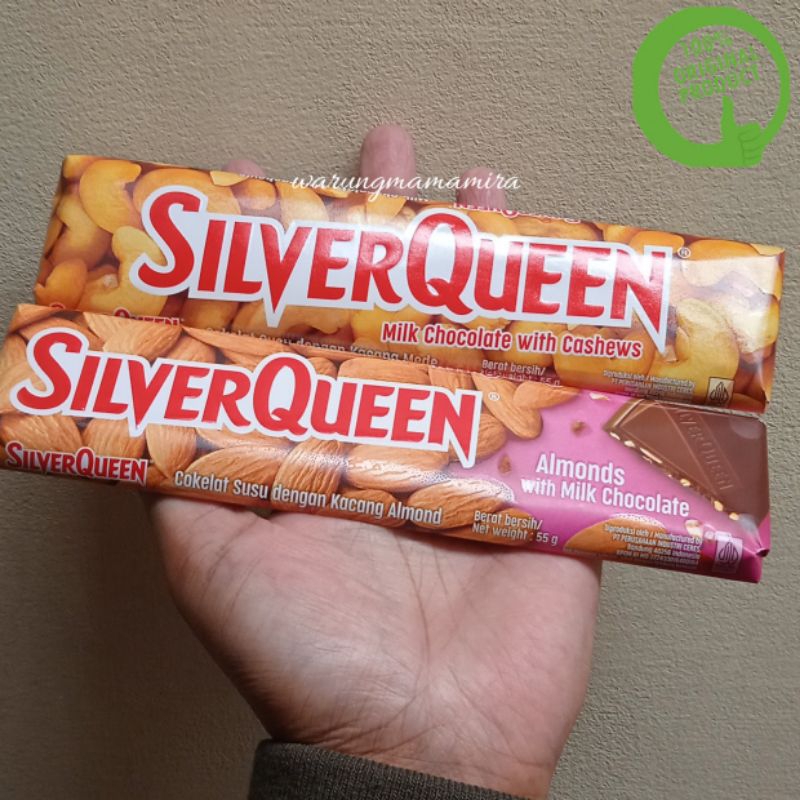 

SILVERQUEEN Cokelat Coklat 55gr Aneka Cemilan Termurah