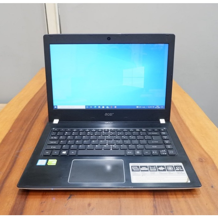 Laptop Acer Aspire E5-475G Core i5 gen 7 Dual Grafis NVIDIA RAM 8 SSD  - Laptop Murah - Laptop bekas