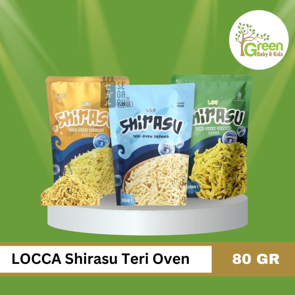 

LOCCA TERI JEPANG OVEN NON PENGAWET / TERI CRISPY OVEN / SNACK MPASI BAYI 80GR
