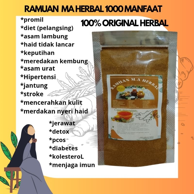 

Ramuan MA herbal seribu manfaat 100%original rempah tanpa pengawet