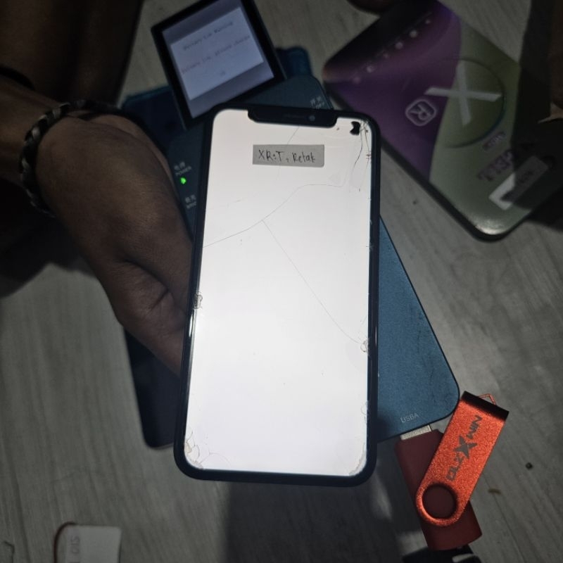 LCD IPHONE XR 100% ORI COPOTAN ASLI ORIGINAL CABUTAN
