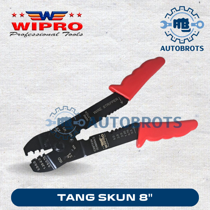 Tang Crimping Press Skun 5Mm - 0,5Mm / 4 Way Crimping Tool - Wipro