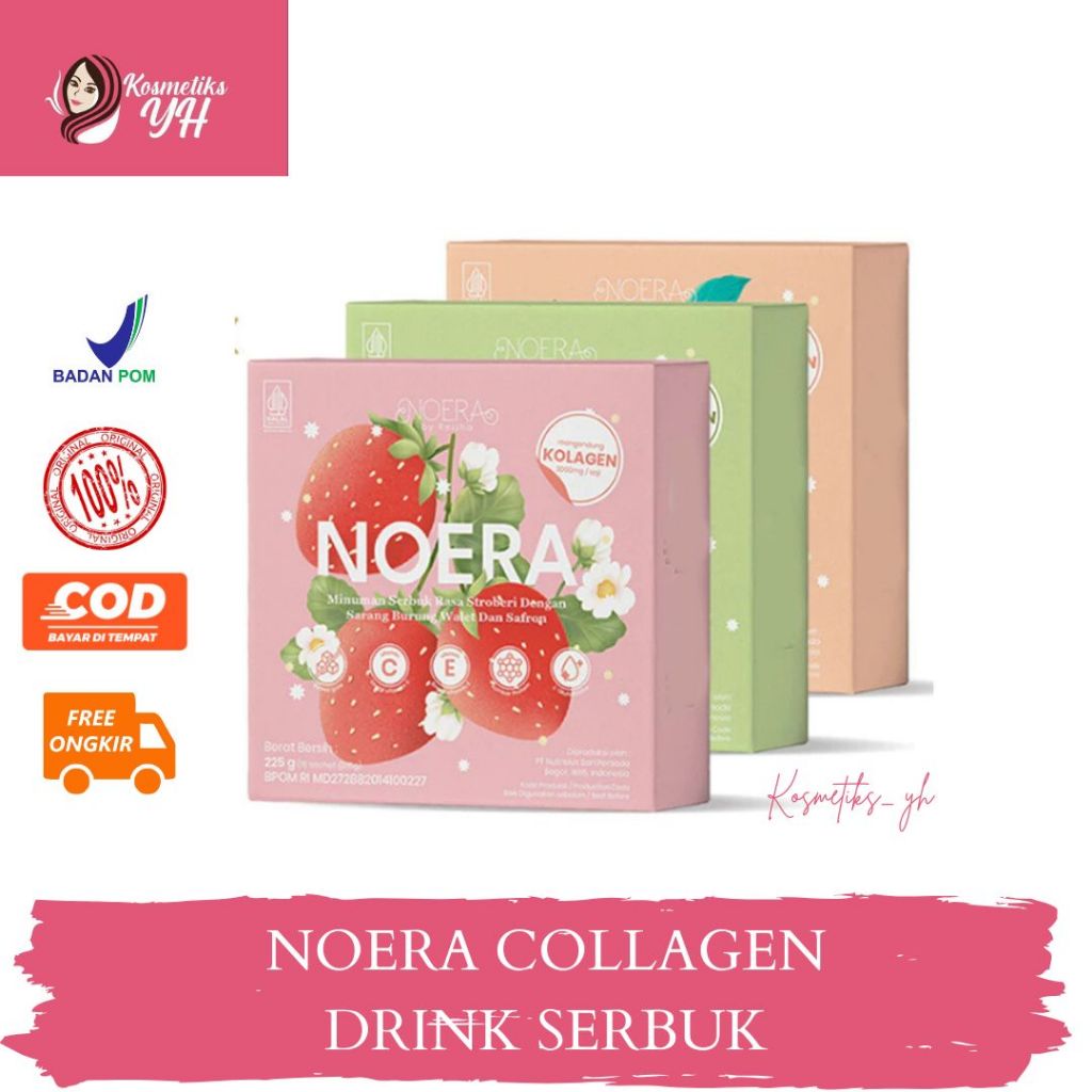 NOERA COLLAGEN DRINK DAN COLLAGEN DRINK NOERA COLLAGEN MINUMAN SERBUK PEMUTIH BADAN COLAGEN DRINK NO