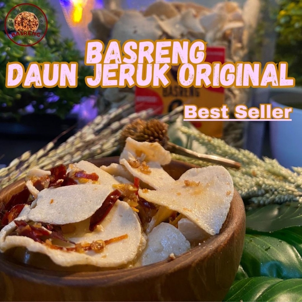 

Basreng daun jeruk original basreng cemilan 500 gram premium