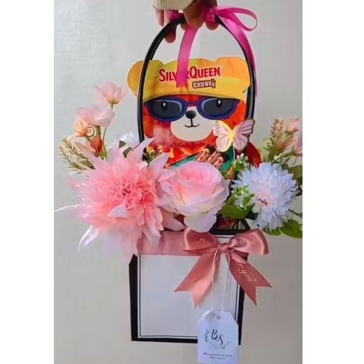 

gift bag coklat valentine