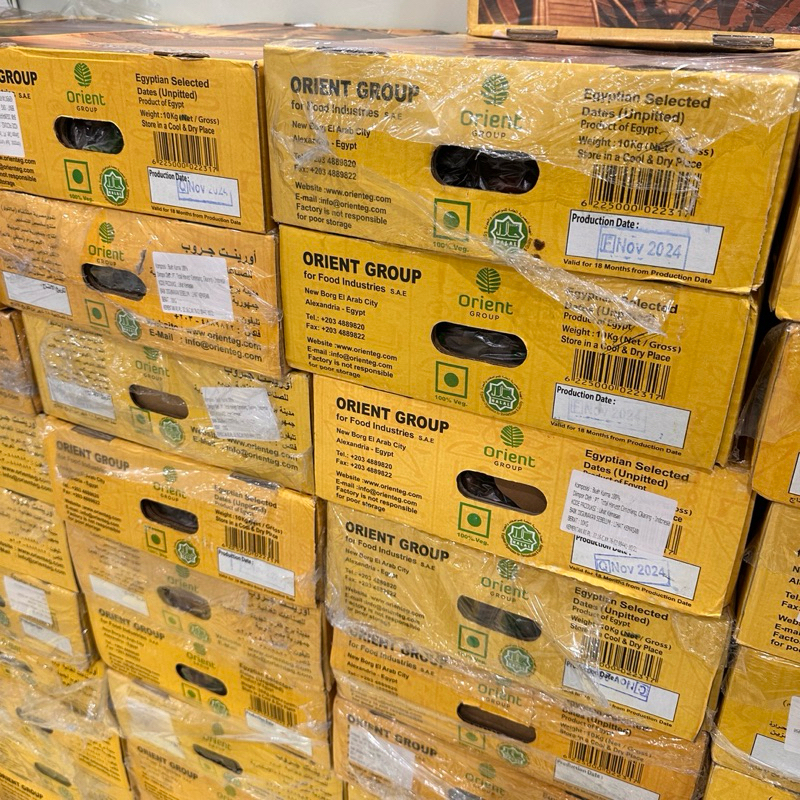 DUS KURMA GOLDEN VALLEY 10 Kg Kurma Mesir Basah Premium SUKARI 3 KG Produksi Kurma Dos BARARI ZAHIDI
