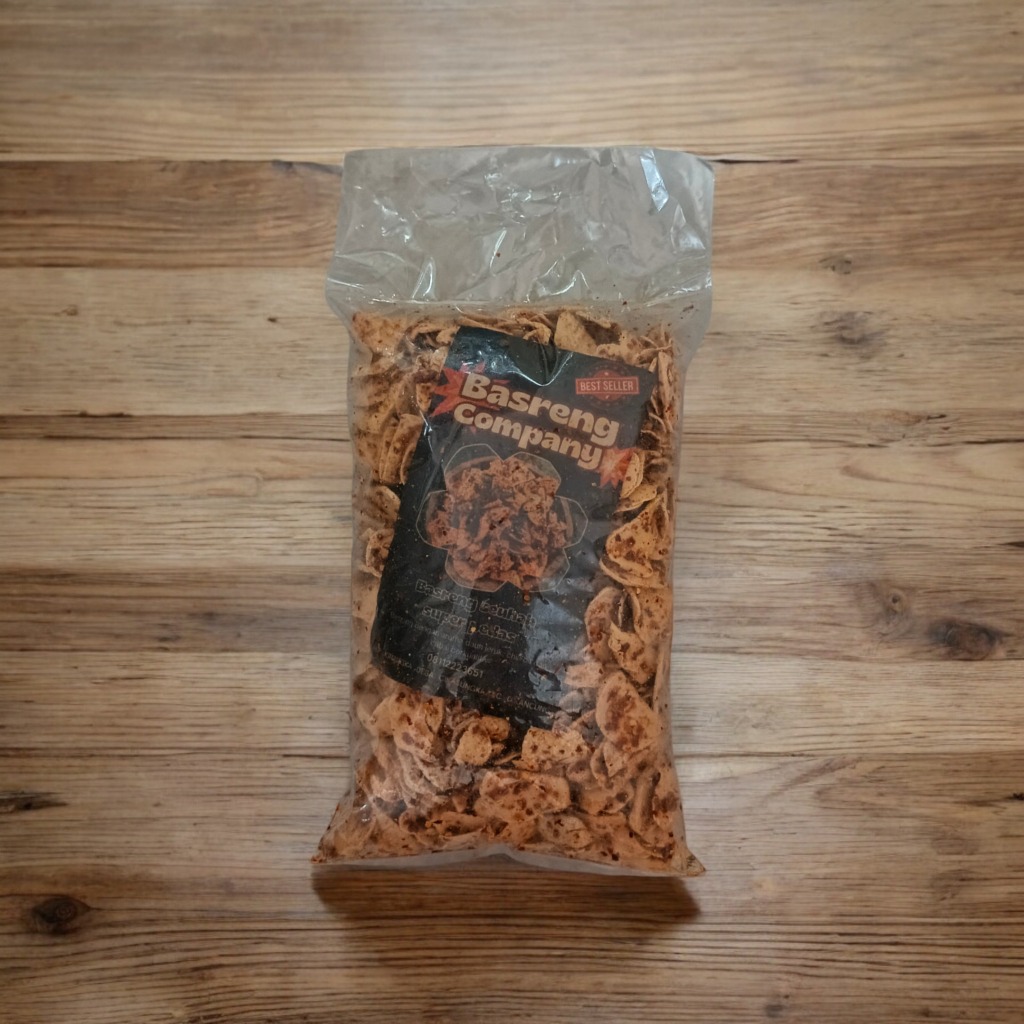 

Basreng Company Renyah 700g (Paket B) (Pedas biasa Level1) - Snack Makanan Ringan - Food