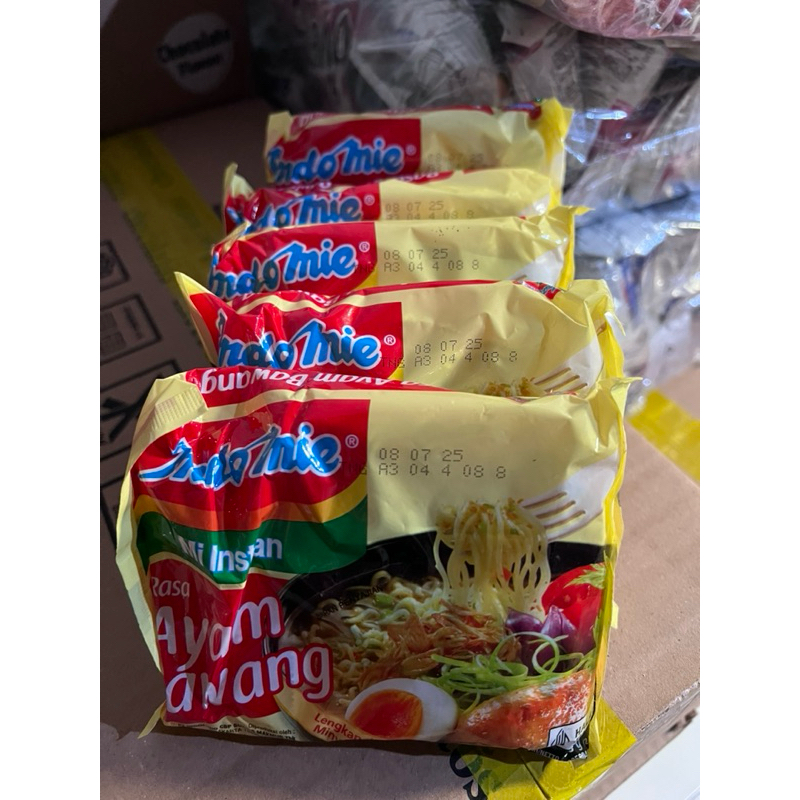 

Indomie Soto/Ayam Bawang/Goreng - 5 pcs