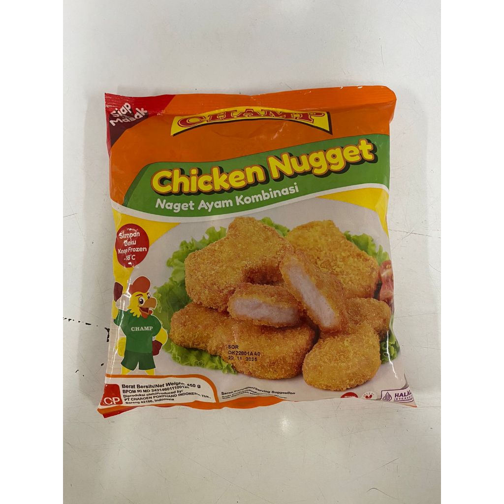 

Champ chicken nugget 450gr