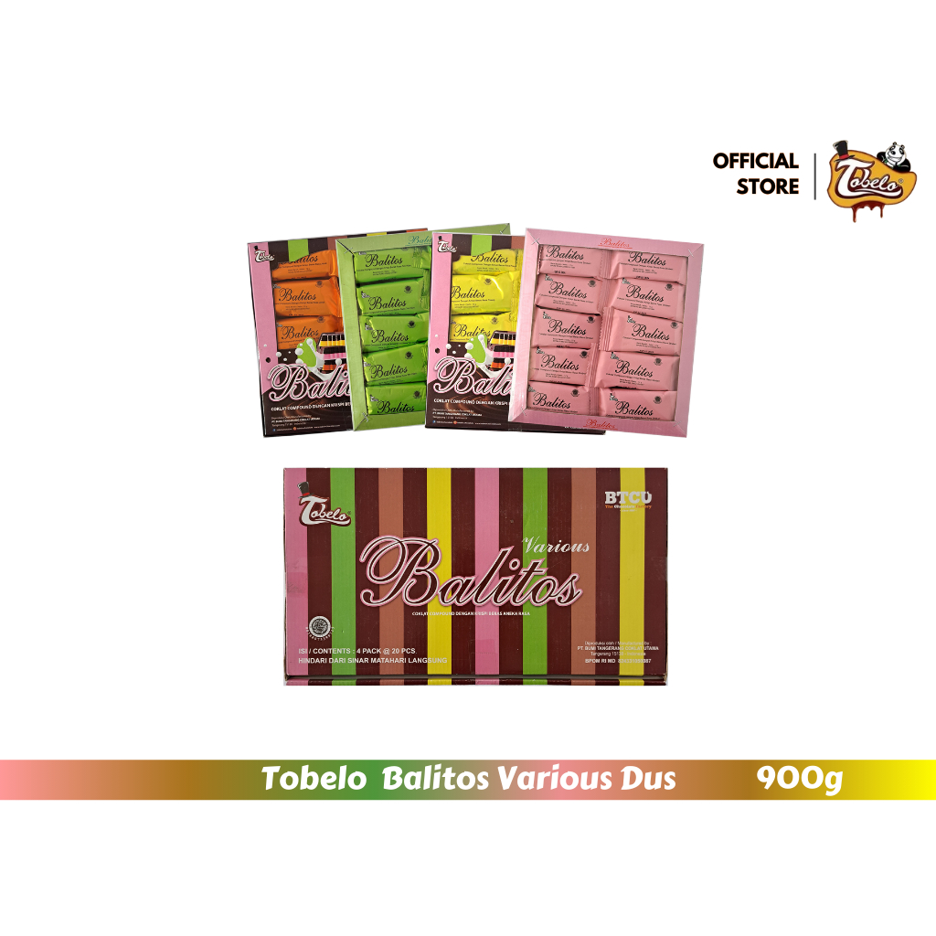 

Tobelo Balitos Various 4 pack x 20pcs