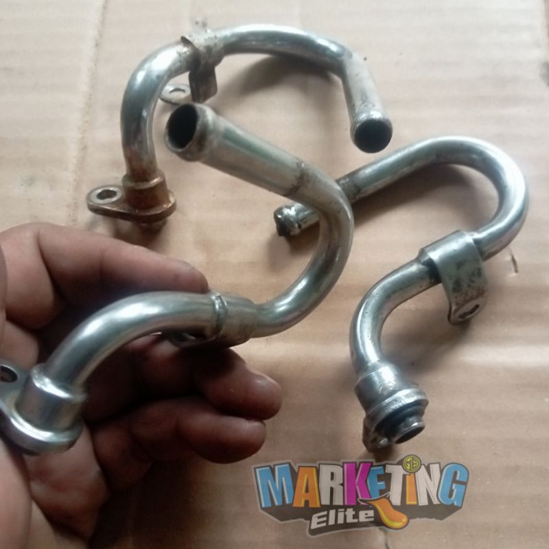 Selang pipa emisi MP Mega pro Primus Tiger Revo pipa emisi ORI copotan