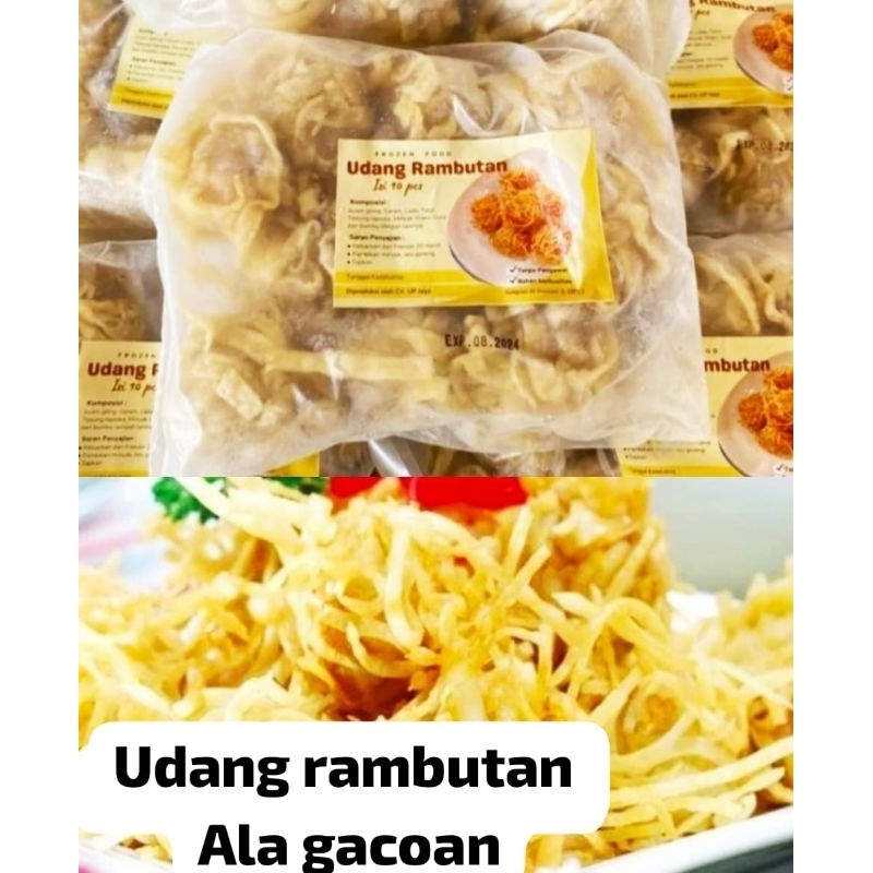 

Udang Rambutan ala Gacoan isi 10
