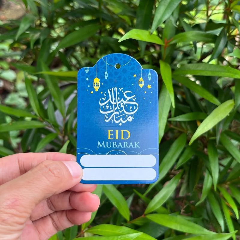 

Hang Tag Idul Fitri Size 5x8cm Kode IFTH 60
