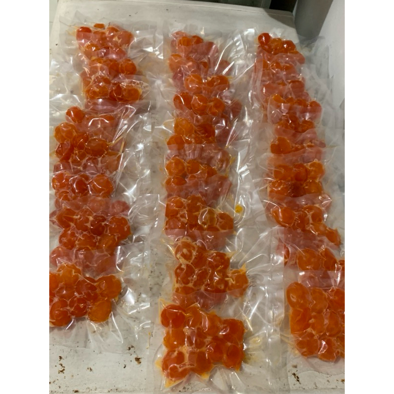 

Merah Telur Asin Beku Isi 10