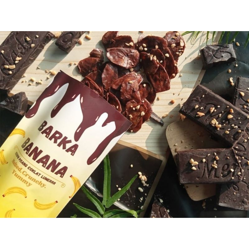 

kripik Pisang Coklat Lumer Banana Barka 115gr