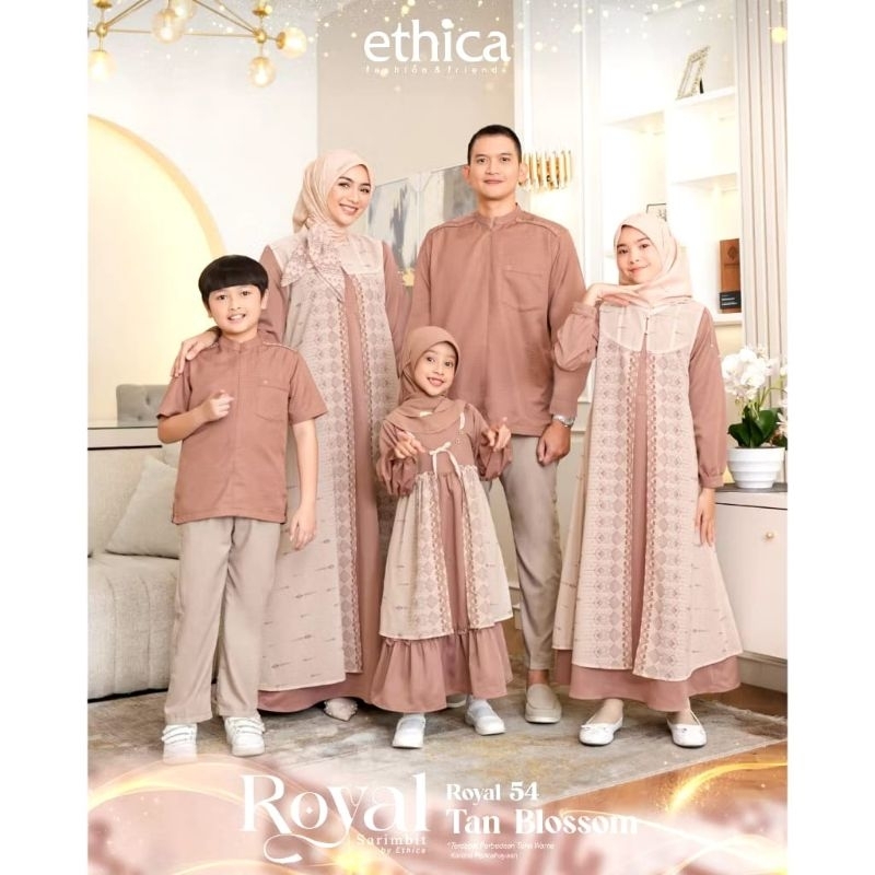 Ethica Royal Kagumi 342 Kagumi Kids 184 Kahfi 358 Kahfi Kids 258 Tan Blossom