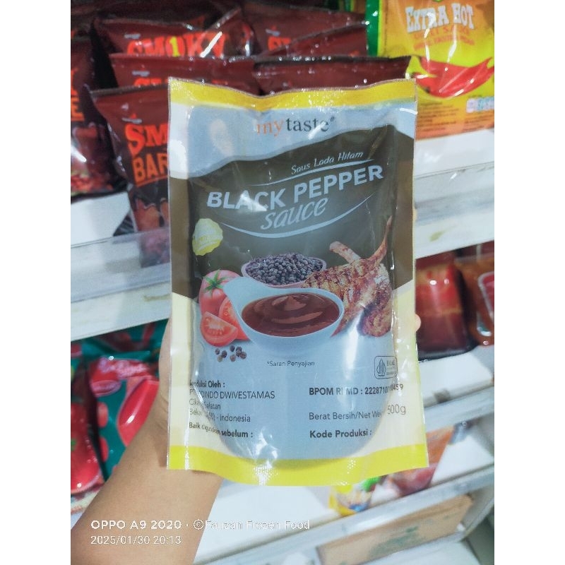 

Mytaste Saus Blackpepper 500gram