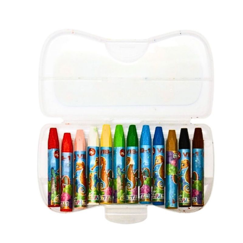 

Vis-1 Oil Pastels 12Colour