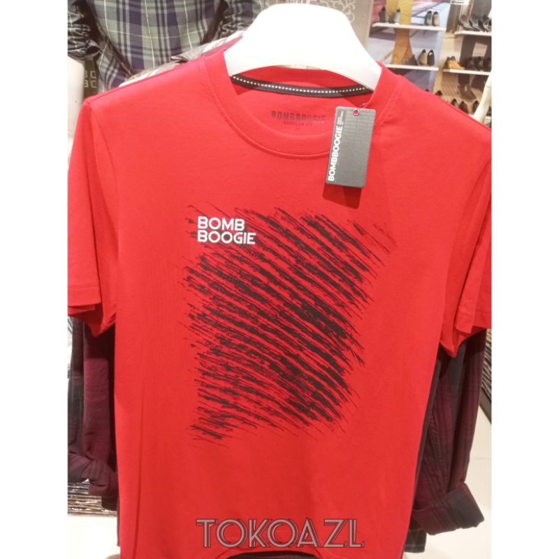 Kaos Bombboogie Original D13RD Size M/L/XL