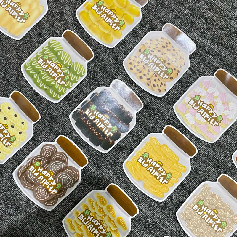 

10 PCS AMPLOP LEBARAN EDISI KUE LEBARAN 2025 AMPLOP UNIK LUCU AESTETHIC