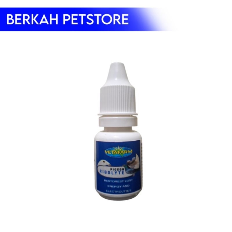 Ribolyte vetafarm 10ml vitamin burung merpati original