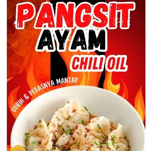 

Pangsit Ayam Chili Oil isi 7 / Wonton / Japanese food / Snack Mbanana