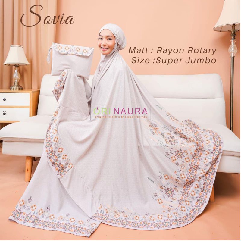 MUKENA SOVIA |MUKENA | MUKENA TERBARU 2025 | MUKENA TRAVELING MINI POUCH PREMIUM | MUKENA TRAVELING 