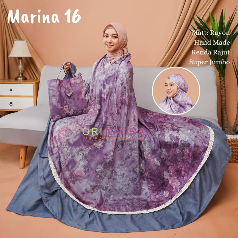 MUKENA MARINA |MUKENA | MUKENA TERBARU 2025 | MUKENA TRAVELING MINI POUCH PREMIUM | MUKENA TRAVELING