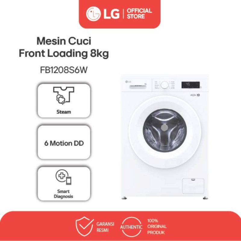 Mesin Cuci LG Front Load 8kg