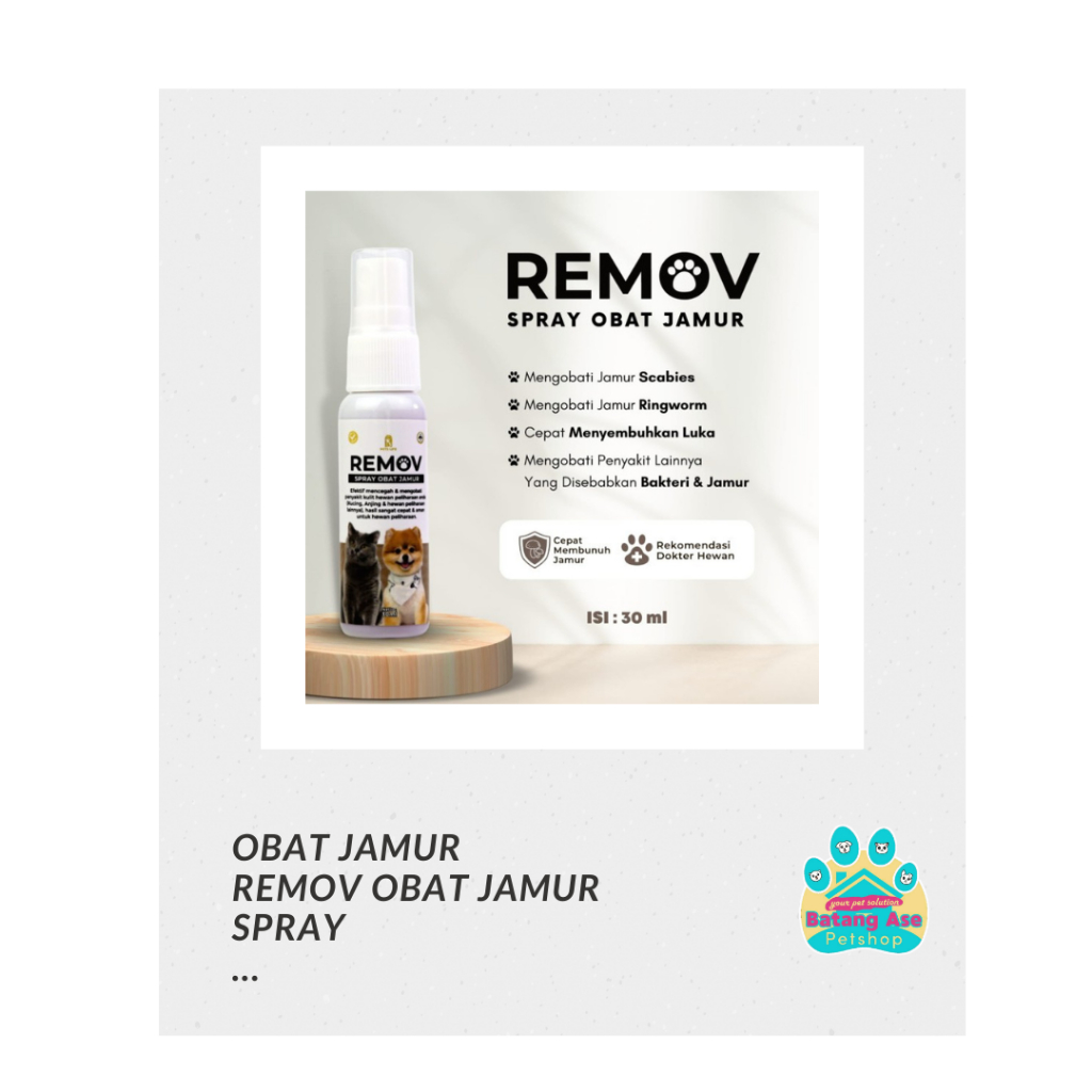 (OBAT JAMUR) REMOV OBAT JAMUR SPRAY
