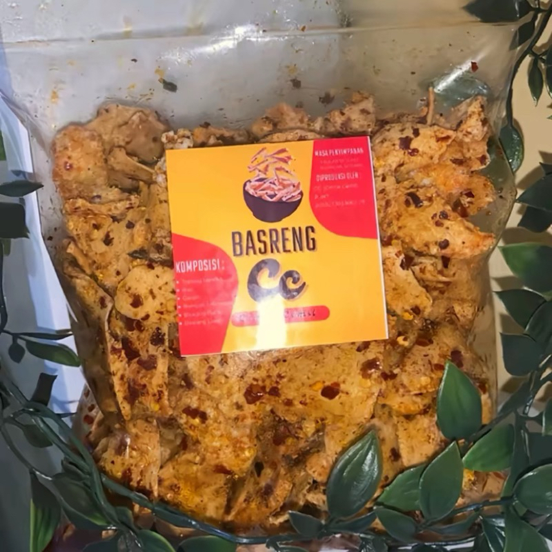 

Basreng cc viral pedas gurih daun jeruk | isi 500gr