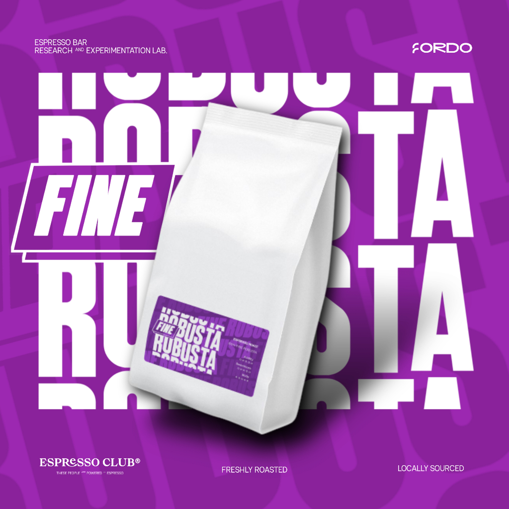 

Fine Robusta - Single Origin 100% Fine Robusta