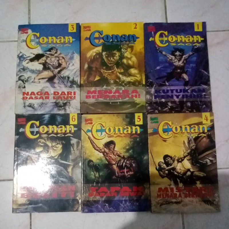 conan saga marvel comics