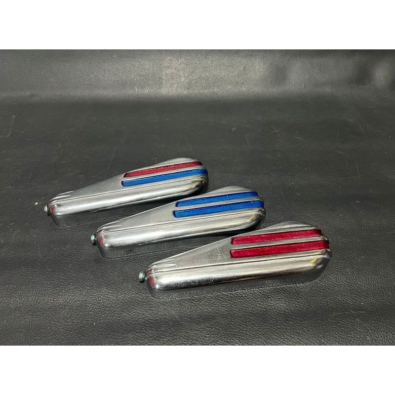 Tutup cover fork model ulma vigano merah chrome tebel vespa 60's vnb vna vbb dsb detail original pre