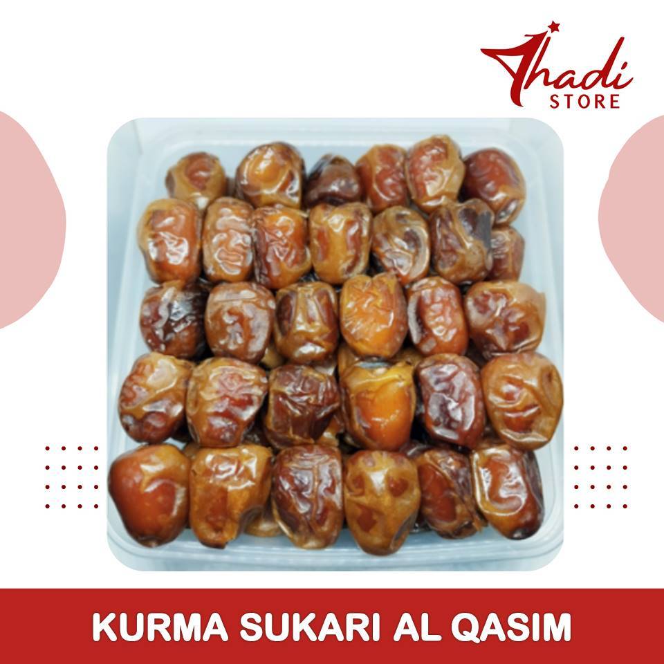 

KURMA SUKARI KEMASAN 500 GR & 1 KG, KURMA RAJA PREMIUM THINWALL