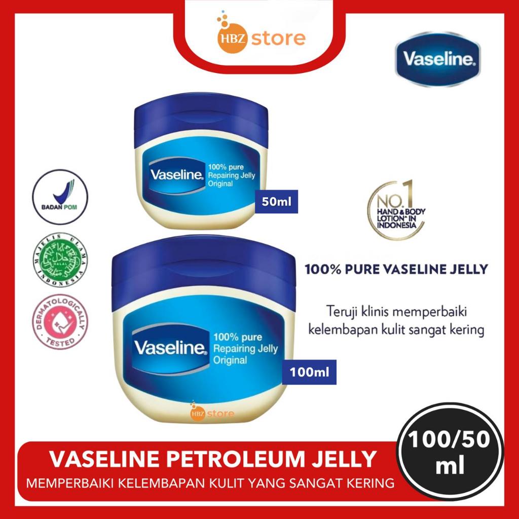 Vaseline Repairing Petroleum Jelly Lotion 100ML/50ML - VASELINE